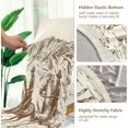 thumbnail image 2 of Dining Chair Covers Western Desert Cowboy Chair Slipcovers Washable Removable Chair Cover Protector for Home, Restaurant, Hotel, Ceremony, Banquet Wedding Party 4PCS, 2 of 6