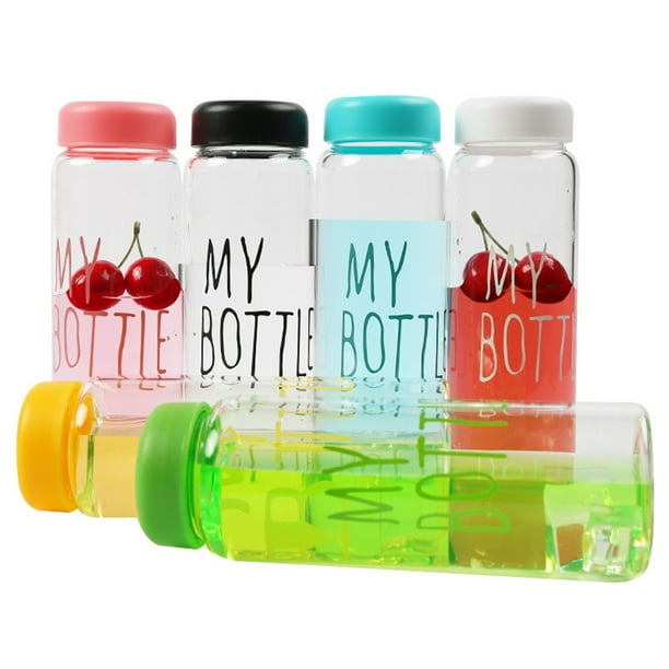 Dream Lifestyle 500ml Travel Drinking Bottle, Plastic Water Bottle with Airtight Lids, Reusable
