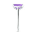 thumbnail image 3 of ANGARA Natural 2.7 Ct. Amethyst Fashion Ring in Sterling Silver for Women (Ring Size: 3), 3 of 9