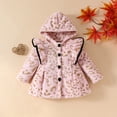 thumbnail image 2 of WUANDIXFA Baby Jacket Toddler Winter Coat Newborn Fleece Clothes Infant Sweater Newborn Girl Kids,Red,9-12 Months, 2 of 9