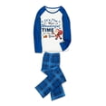 thumbnail image 6 of LuLiaMenton Christmas Pajamas, Wonderful Time Print, Matching Sleepwear, Plus Sizes, 2-3T-Kid, 6 of 6