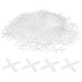 thumbnail image 1 of Uxcell 100pcs Espaciadores de Azulejos 2mm de Plástico Duro Cruce Nivelador de Azulejos Clips de Espaciado para Instalación Cerámica, 1 of 7