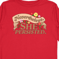 thumbnail image 4 of Inktastic Nevertheless, She Persisted Boys or Girls Long Sleeve Toddler T-Shirt, 4 of 5