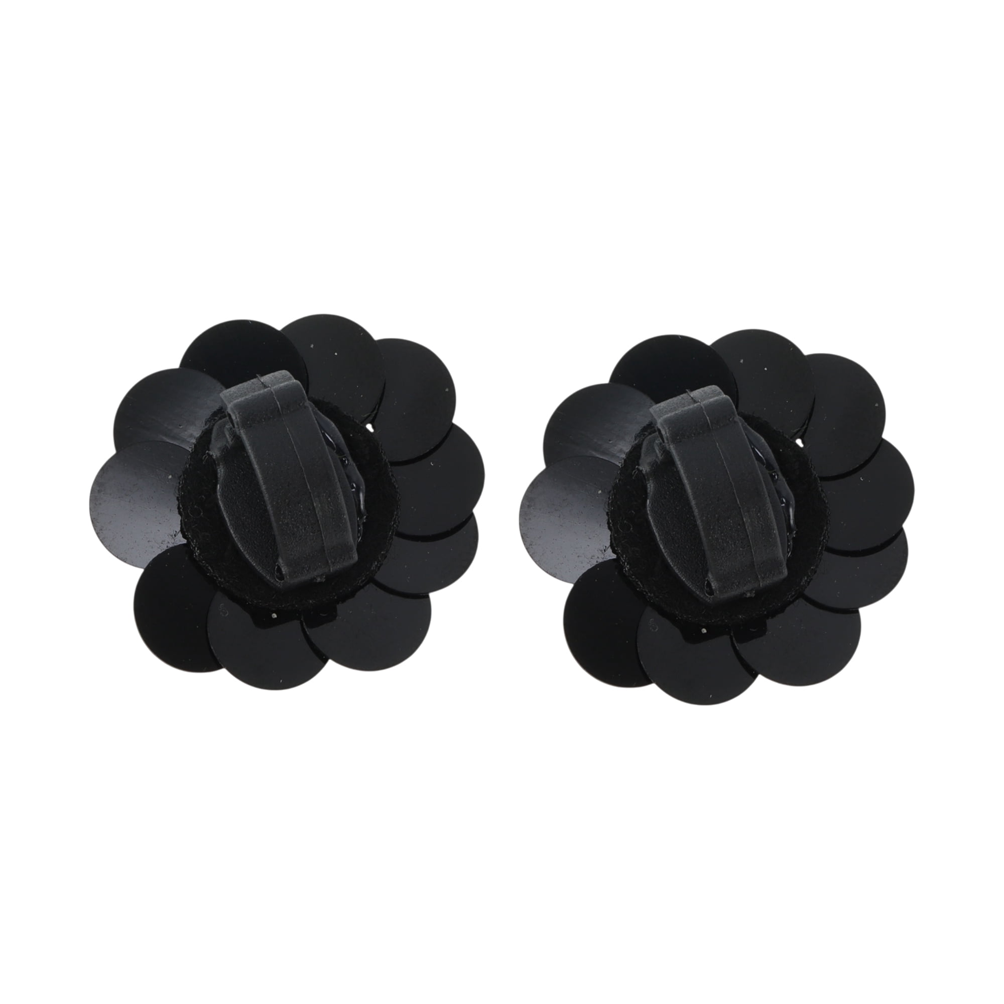 Unique Bargains Stylish Shoelace Charms for Personalization Black