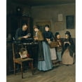 thumbnail image 3 of Josef Gisela 15x17 Black Modern Framed Museum Art Print Titled - Lotteries Chestners (1888), 3 of 5
