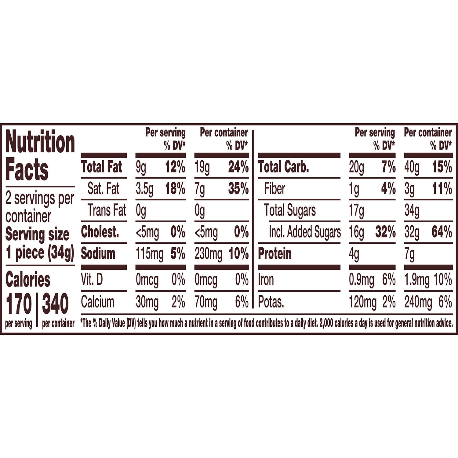 Reese's Big Cup with Puffs Cereal Milk Chocolate King Size Peanut Butter Cups Candy, Pack 2.4 oz
