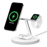 Belkin BOOSTCHARGE 15W MagSafe 3 in 1 Wireless Charging Stand, White