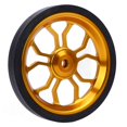 thumbnail image 1 of Aluminum Alloy Easy Wheel, Bearing Lightweight Easy Wheel Folding Bike Easy Wheel for Riding Cycling, 1 of 7
