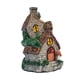 thumbnail image 3 of Adorno navideño de escritorio con forma de casa y luz de resina, miniatura para decoración navideña de escritorio, ideal para escaparates, festivales, 3 of 8