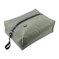 thumbnail image 1 of Flynix Professional Cube-Shaped Vacuum Storage Bag with Zipper, Portable, Space-Saving, Green Checkered, 1 of 10
