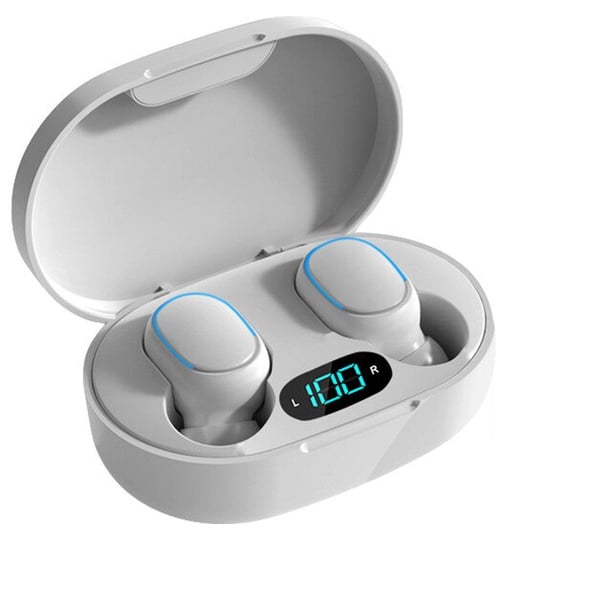 Auriculares inalámbricos E7S con Bluetooth 5,0, cascos de sonido HIFI sin pérdidas, Mini auriculares deportivos TWS para teléfonos inteligentes, sin caja