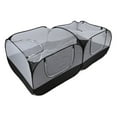 thumbnail image 1 of Pet Play Tent with Removable Bottom, 4 Zipper Door Design Pop Open Chicken Enclosure for Dogs, Cats, Chickens, Ducks, 1 of 7