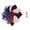 #5, variant on Aoznliie Patriotic Wreath, 4th of July Front Door Decoration for Porch, 20 inch Grain Teardrop Wreath for Indoor and Outdoor