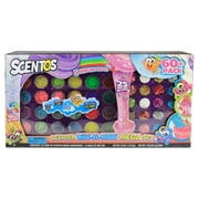 Scentos Scented Mix-N-Max - 61-Piece Mega Slime, Dough, and Sand Set