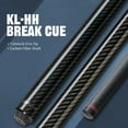 thumbnail image 3 of KONLLEN Carbon Fiber Break Cue Pool Stick 147cm Powerful and Precise Break Shaft Pool Stick with 13.0mm Tips, 3 of 9