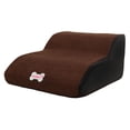 thumbnail image 3 of koolsoo Dog Stairs Lightweight with Removable Washable Cover Dog Ramp for Small Pets Coffee, 3 of 9