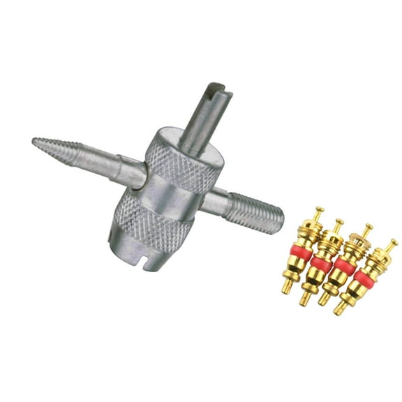 DINHEAROM Valve Keys For Tyres Steel For Bike Riders 1 Set