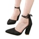 thumbnail image 5 of Zapatos de verano para mujer Correa Tacones cuadrados Punta abierta Sandalias transpirables Zapatos de fiesta Wmkox8yii hfjk1621, 5 of 8