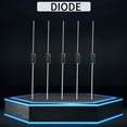 thumbnail image 2 of 100PCS Rectificador Diodo 1N4007 IN4007 DO-41 1A 1000V, 2 of 5