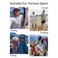thumbnail image 6 of BALEAF Men's UV SPF Hoodie Shirt UPF 50+ Sun Protection Long Sleeve T-Shirts Rash Guard Fishing Swimming Lightweight Light Gray Heather L, 6 of 7