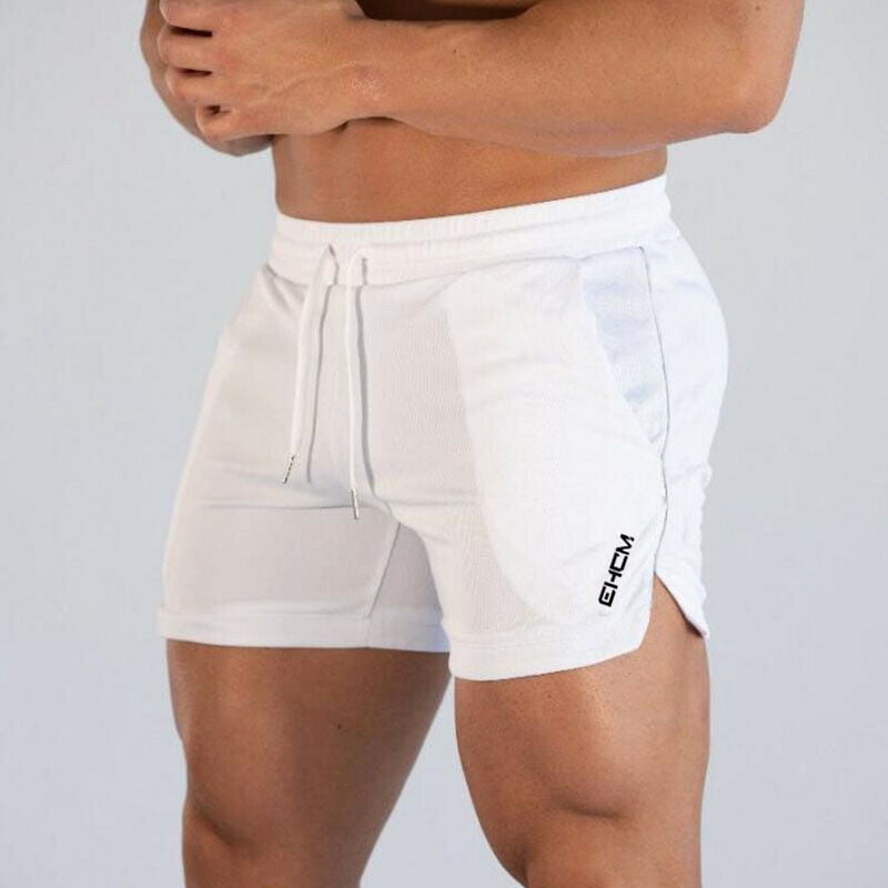 Mens Shorts Breathable Briefs Polyester Sports Wear Running Gym Fitness Pants
