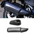 thumbnail image 2 of 2pcs Exhaust Pipe Decorative Cover Carbon Fiber Motorcycle Accessories For X-max Xmax 250 300 400 Xmax250, 2 of 5
