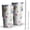 Pioneer Flower Floral-2, variant on 30oz Pioneer Flower Floral Print Pattern Tumbler, Double Wall Vacuum Insulated Cup, BPA-Free Leak Proof Lid & Reusable Straws, Hot 12h, Cold 34h