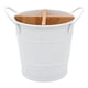 thumbnail image 1 of Naiovety Cubiertos Cuchara Tenedor Estante de almacenamiento Divisor Utensilio Caddy Vajilla Compartimento Organizadores de utensilios de cocina Blanco balde, 1 of 1