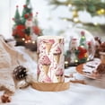 thumbnail image 2 of Yayeee Flameless Candles with Remote Flickering Battery Operated Multi Color Changing, Pink Ice Cream Pattern, 2 of 7