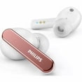 thumbnail image 2 of Philips T5506 True Wireless Headphones with Noise Canceling Pro (ANC) and up to 32hrs Playtime with Wireless Charging Case, White, 2 of 13