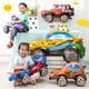 thumbnail image 2 of Globo de aluminio con forma de coche de dibujos animados en 3D, para carreras, coches, excavaciones, trenes, regalo para baby shower, decoraciones para fiestas de cumpleaños, juguetes para niños, glob, 2 of 5