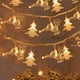 thumbnail image 3 of Árbol de Navidad copo de nieve LED cadena de luces Banner decoración navideña 2023 para el hogar Navidad decoración de árbol de Navidad colgante de luz de hadas, 3 of 5