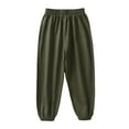 thumbnail image 4 of Uccdo 5-12T Boys Girls Casual Jogger Sweatpant Cotton Sports Pant, Kids Loose Street Hip Hop Dance Cargo Pants, 4 of 5