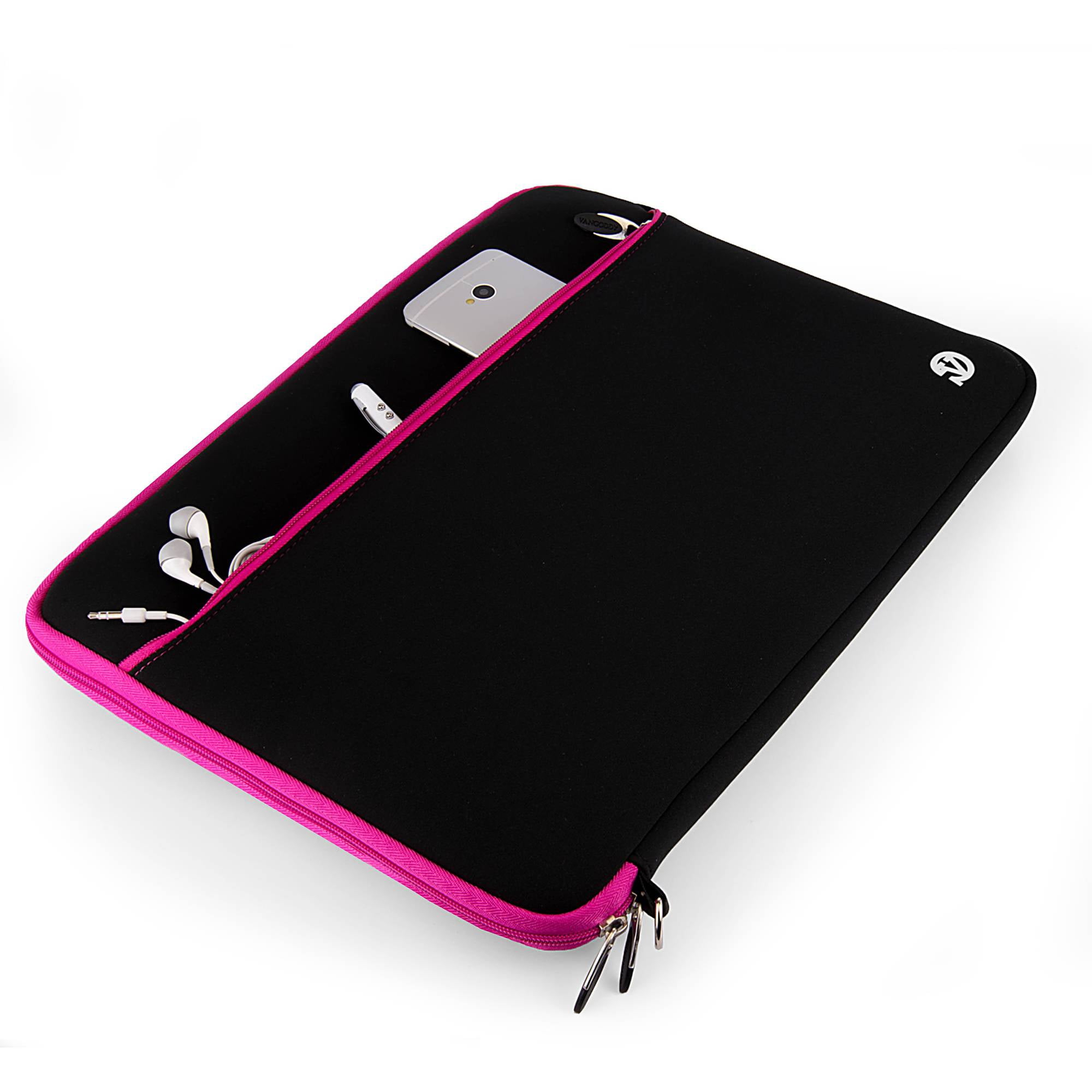 VANGODDY Neoprene Laptop / Notebook / Ultrabook Slim Compact Carrying Sleeve fits up to 17, 17.3 inch Devices [Assorted Colors]