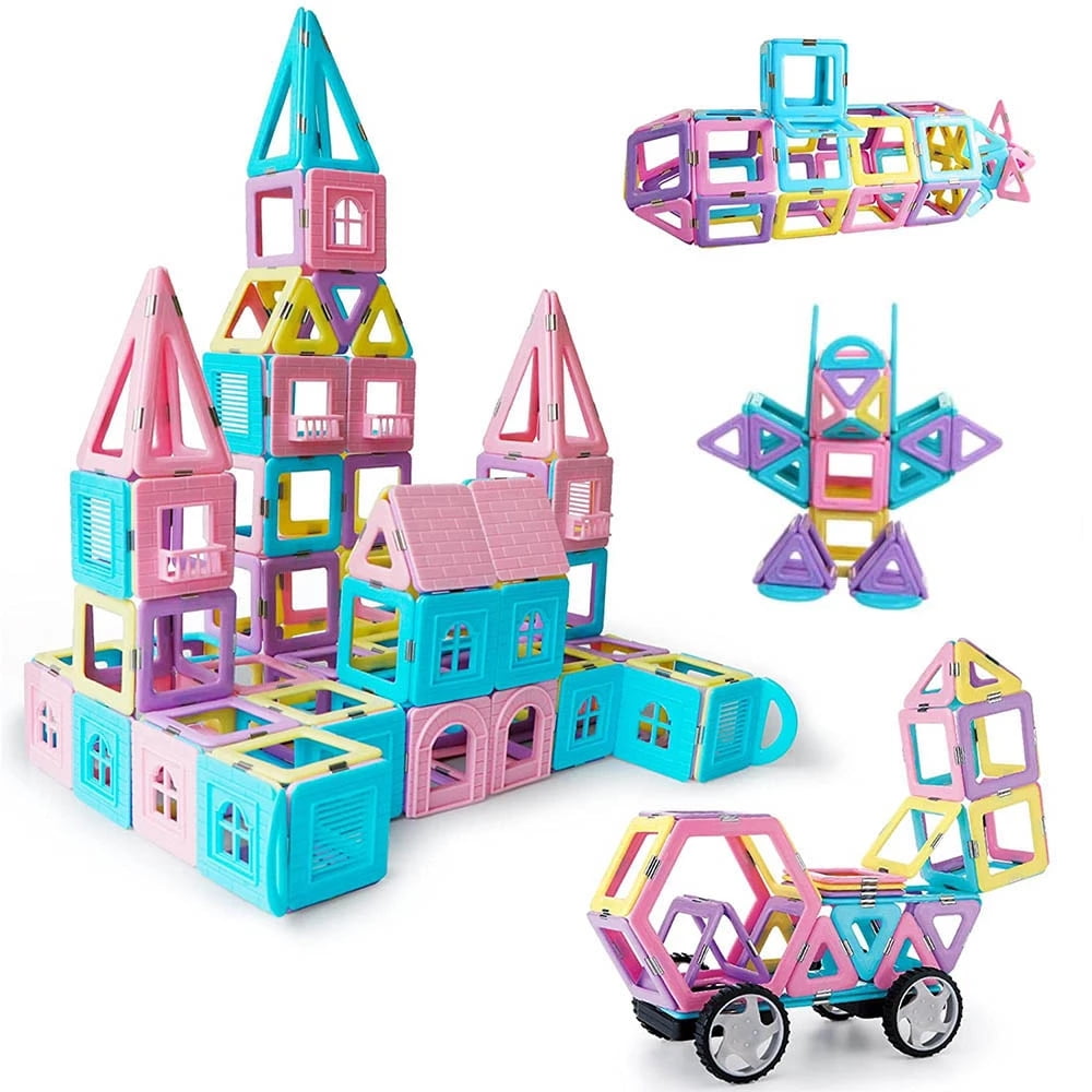 Magnetic building blocks for 2 year old sale