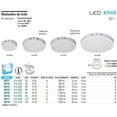 thumbnail image 2 of Plafon 120 Leds Luz Calida Voltech 46718 Voltech PLA-210L, 2 of 2