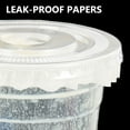 thumbnail image 3 of Raindrops  500 Sheets Paper Cup Sealing Film Coffee Cups Leakproof Leak-proof, 3 of 8