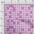thumbnail image 2 of oneOone Cotton Cambric Fuschia Pink Fabric Striped Line Quilting Supplies Print Sewing Fabric By The Yard 42 Inch Wide, 2 of 6