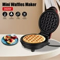 thumbnail image 2 of Mini Electric Waffle Maker and Egg Cake Oven with Non-Stick Molds, 2 of 5