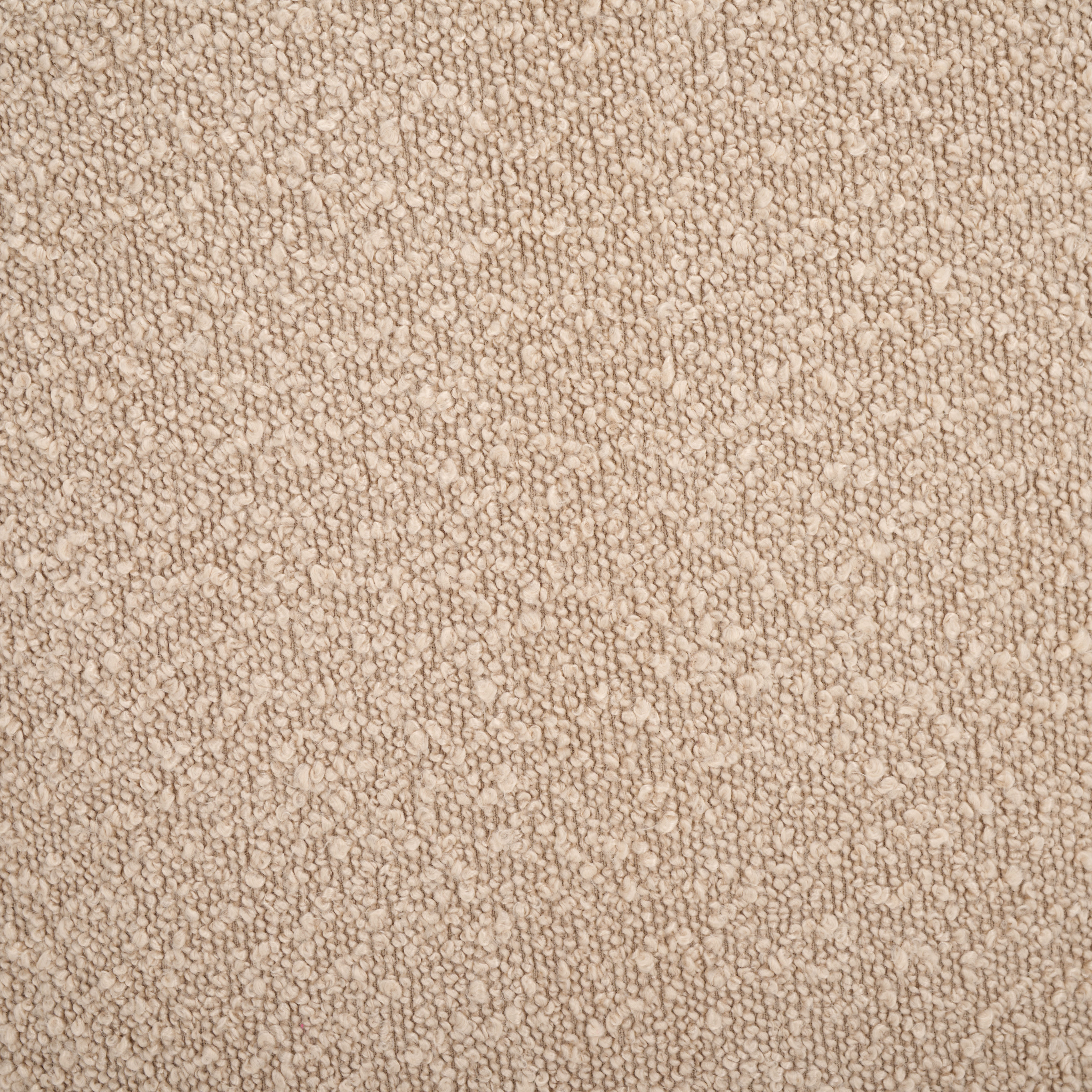 SAFAVIEH Kibo Modern Boucle Ottoman, Tan