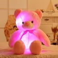 thumbnail image 3 of Oso de peluche creativo, juguete de peluche con LED, oso de peluche brillante, juguetes para 50cm Zulema  Peluche de dibujos animados Animasl suave, 3 of 8