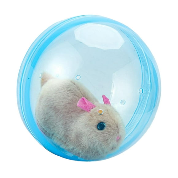 Juguetes electrónicos para mascotas Sunnimix pelota eléctrica para hámster marrón