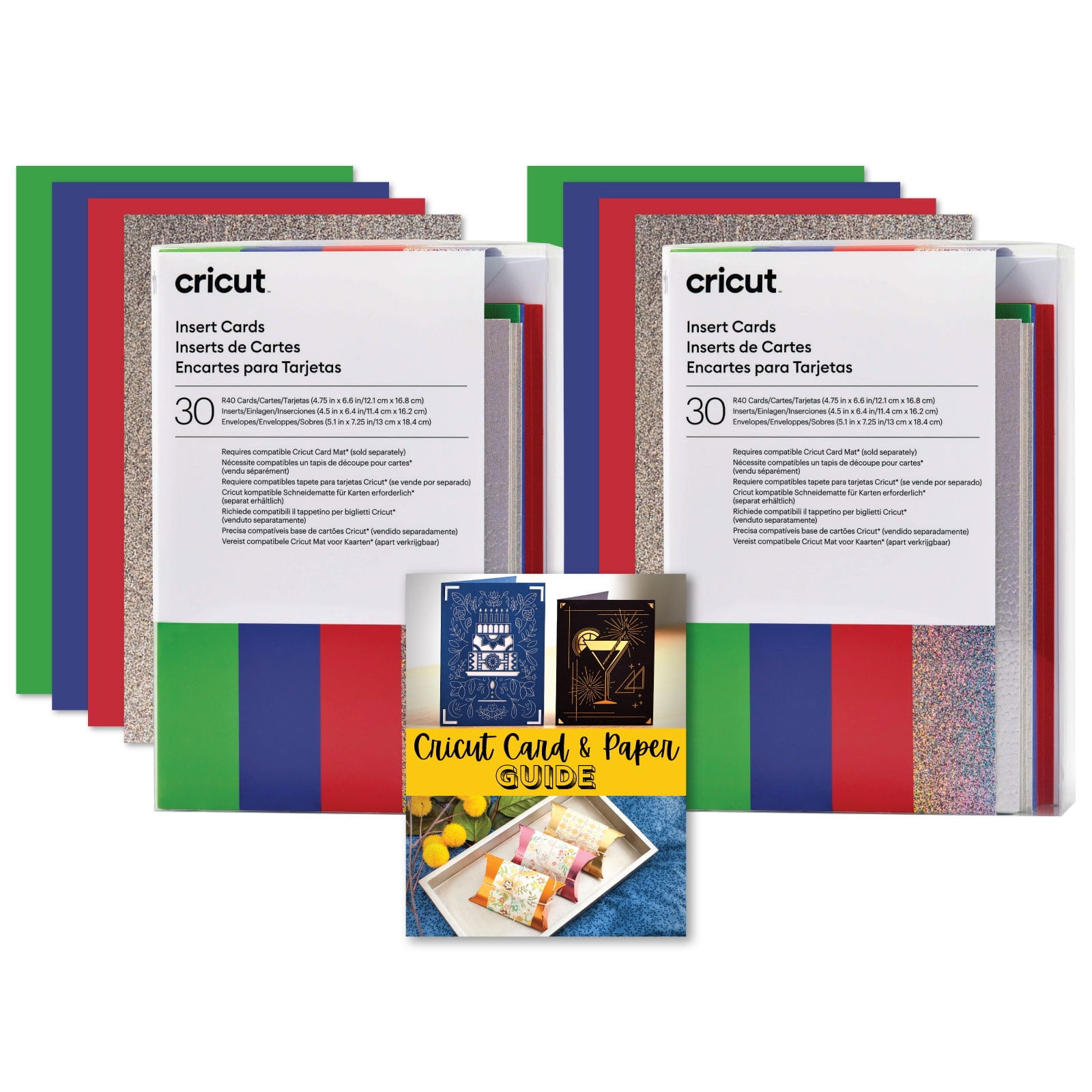 Cricut Joy Machine Card and Cutting Mat Bundle Rainbow Scales Card Bundle 