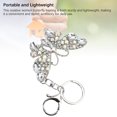 thumbnail image 4 of Llavero De Mariposa De Dhinestone, Encanto De La Bolsa De Llaves De Cristal Para Mujeres Para El Bolso De Llave De Llave Del Automóvil, Con Cierre, Ideal Para Cumpleaños,, 4 of 7