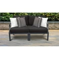thumbnail image 2 of TK Classics Lexington 2 Piece Aluminum Patio Furniture Set 02a in Black, 2 of 6