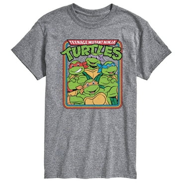 Teenage Mutant Ninja Turtles - TMNT Retro Group - Men's Short Sleeve Graphic T-Shirt