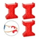 thumbnail image 5 of 3 piezas de plástico tren juguete puente muelle vía ferrocarril accesorios para Estilo A rojo, 5 of 9