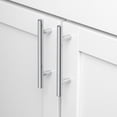 thumbnail image 3 of GlideRite  6-inch Solid Polished Chrome Handles 3 inch CC Cabinet Bar Pulls (Pack of 10 or 25) 25, 3 of 3