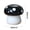 Black, variant on Rbaofujie Home Decor Vase Ceramic Black Fungoid For Decoration Vase Decorative Farm For Centerpieces Kitchen Office Living Room Floral Decoration For WeddingVases Home Decor Black