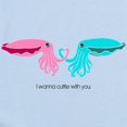 thumbnail image 2 of CafePress - Cuttle With You Body Suit - Baby Light Bodysuit, Size Newborn - 24 Months, 2 of 4